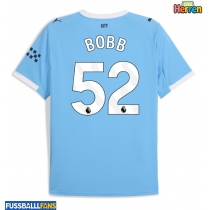 Manchester City Oscar Bobb #52 Heimtrikot 2025-26 Kurzarm